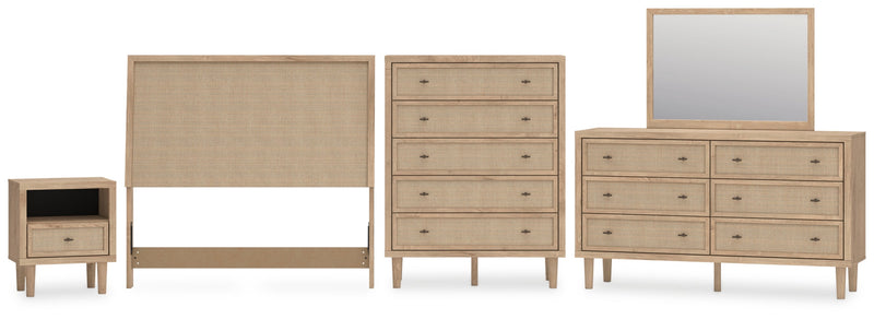 Cielden Bed, Dresser, Mirror, Chest & Nightstand, Bedroom Set