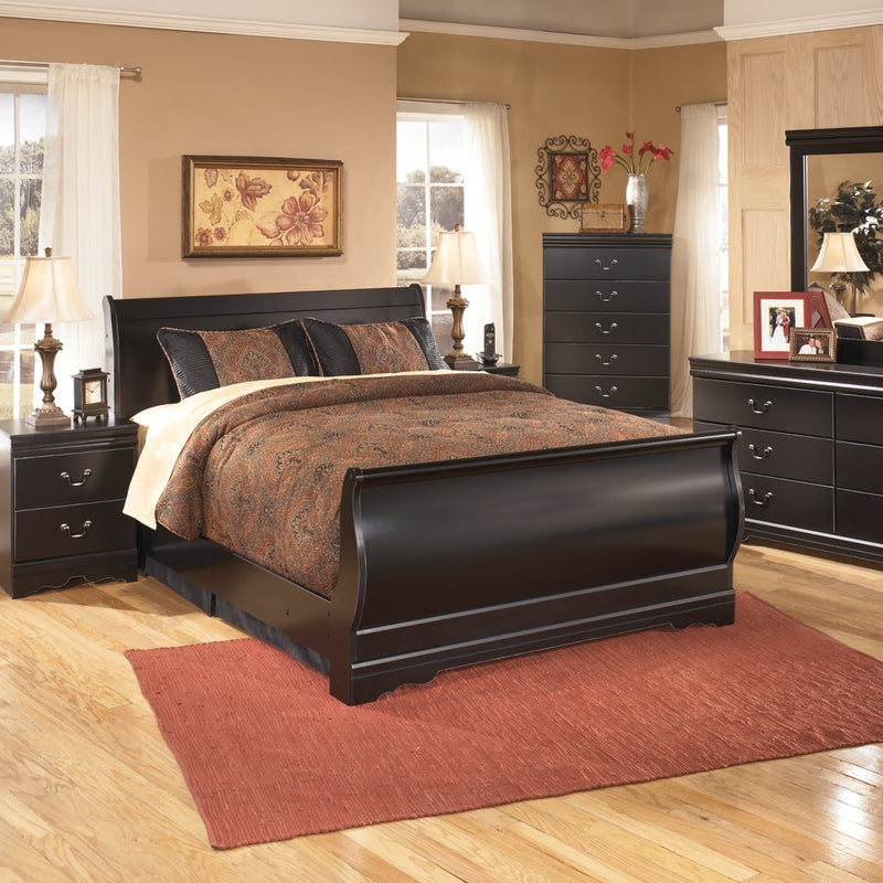Huey Vineyard Sleigh Bed