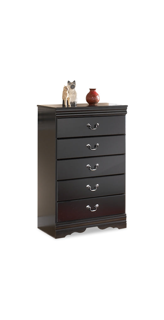 Huey Vineyard Sleigh Bed, Dresser, Mirror, Chest & Nightstand, Bedroom Set