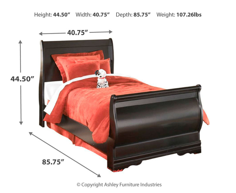 Huey Vineyard Sleigh Bed
