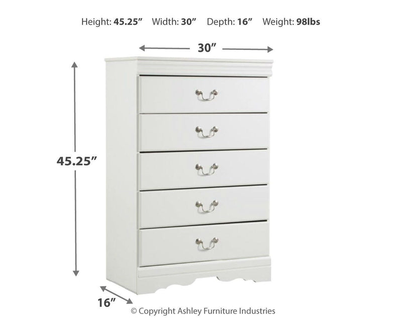Anarasia Dressers and Chests