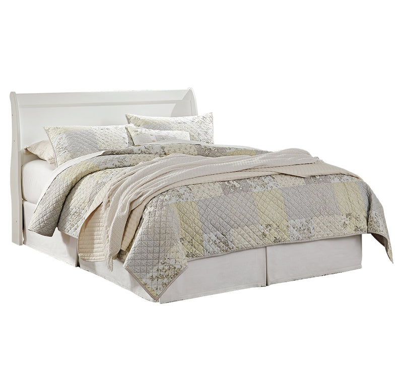 Anarasia Sleigh Bed, Dresser, Mirror, Chest & Nightstand, Bedroom Set