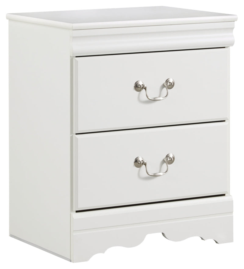 Anarasia Sleigh Bed, Dresser, Mirror, Chest & Nightstand, Bedroom Set