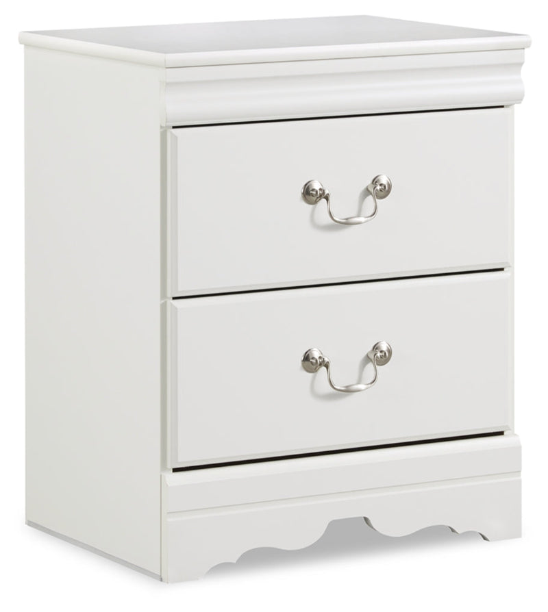 Anarasia Sleigh Bed, Dresser, Mirror, Chest & Nightstand, Bedroom Set