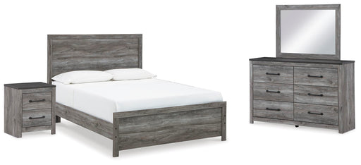 Bronyan Bedroom Sets Queen Mirrored Dresser and Nightstand
