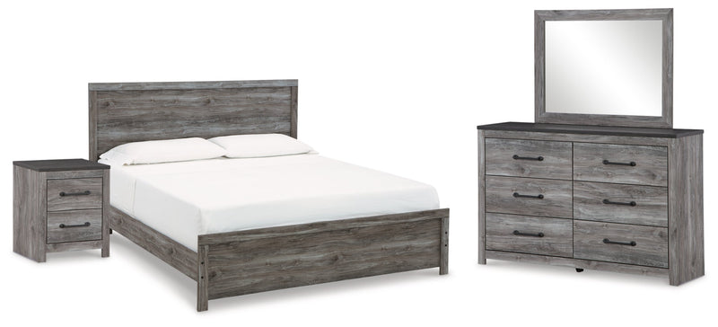 Bronyan Panel Bed, Dresser, Mirror, Chest & Nightstand, Bedroom Set