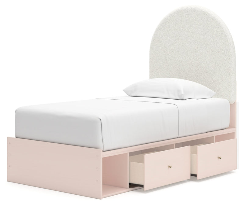 Wistenpine Upholstered Panel Bed