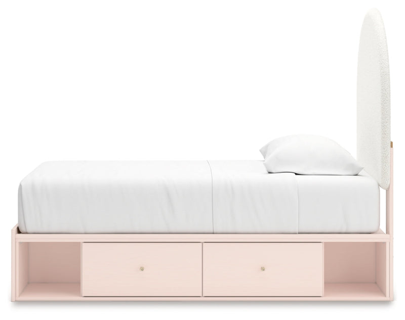 Wistenpine Upholstered Panel Bed