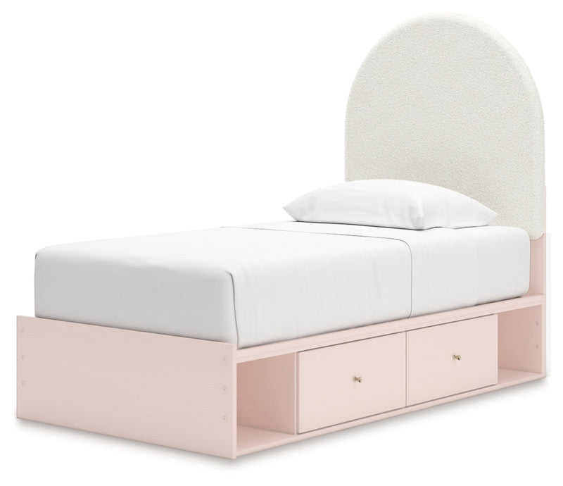 Wistenpine Upholstered Panel Bed
