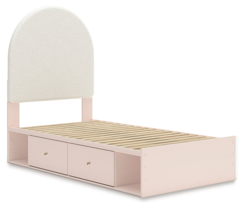 Wistenpine Upholstered Panel Bed