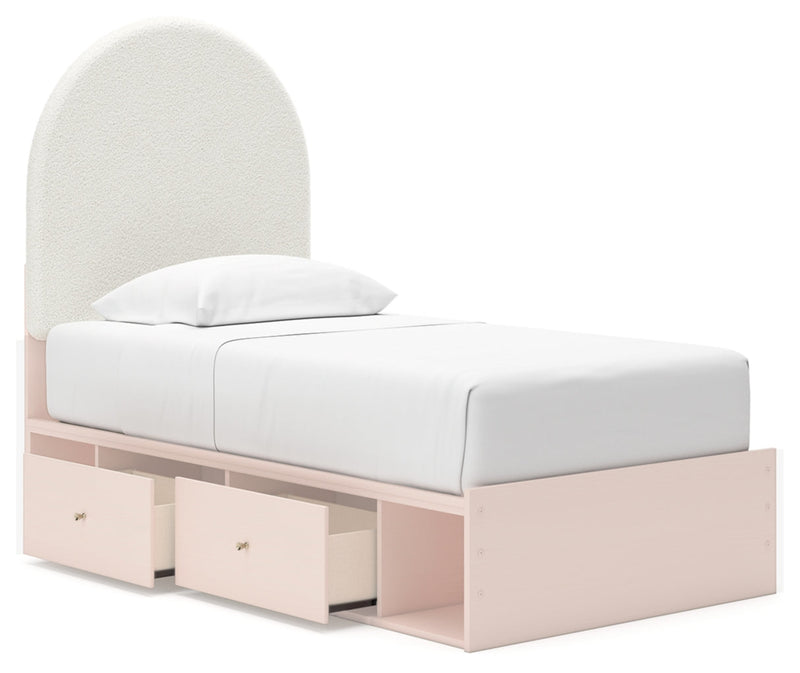 Wistenpine Upholstered Panel Bed