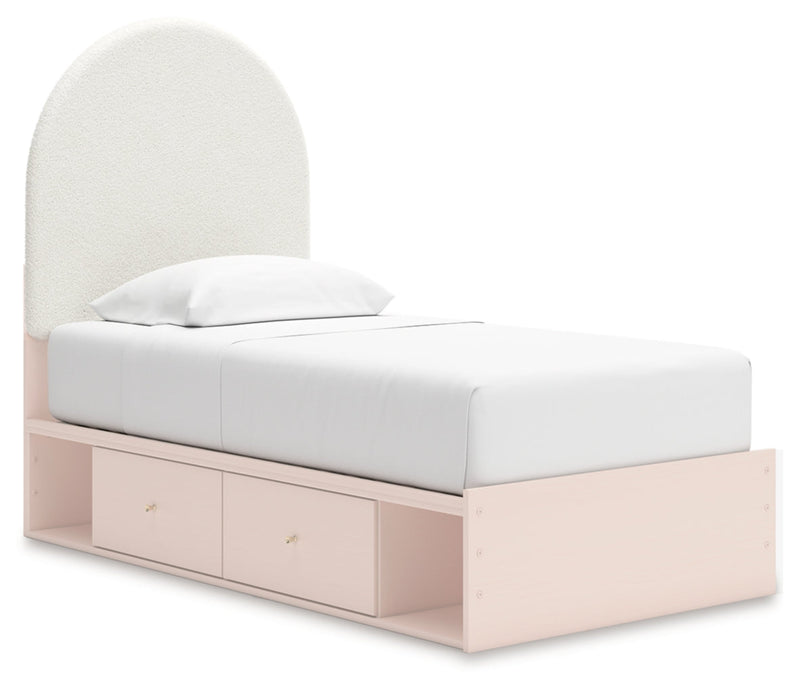 Wistenpine Upholstered Panel Bed