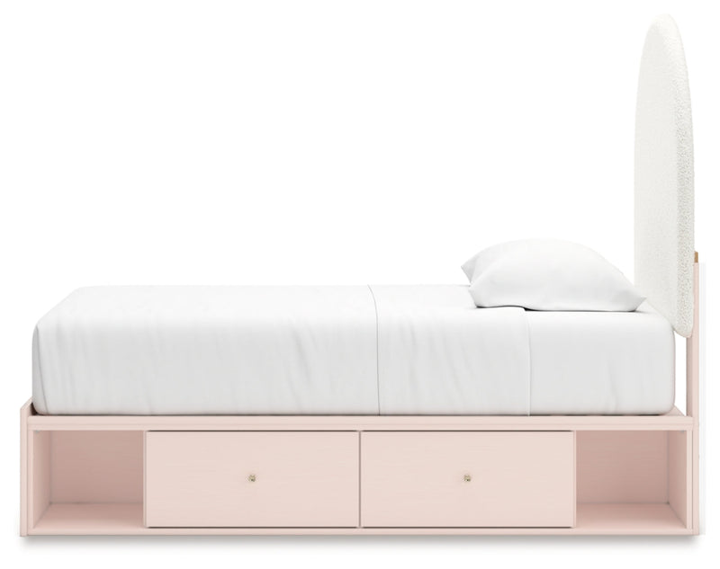 Wistenpine Upholstered Panel Bed