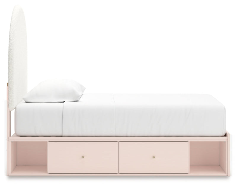 Wistenpine Upholstered Panel Bed