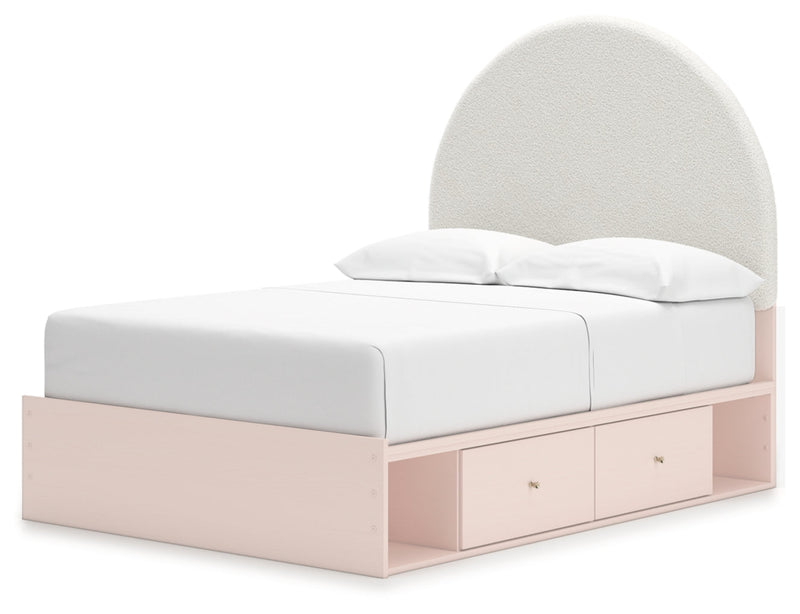 Wistenpine Upholstered Panel Bed