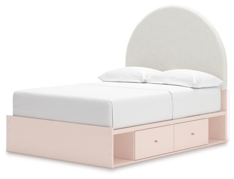 Wistenpine Upholstered Panel Bed