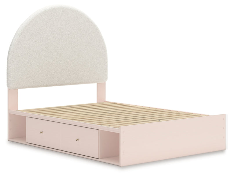Wistenpine Upholstered Panel Bed