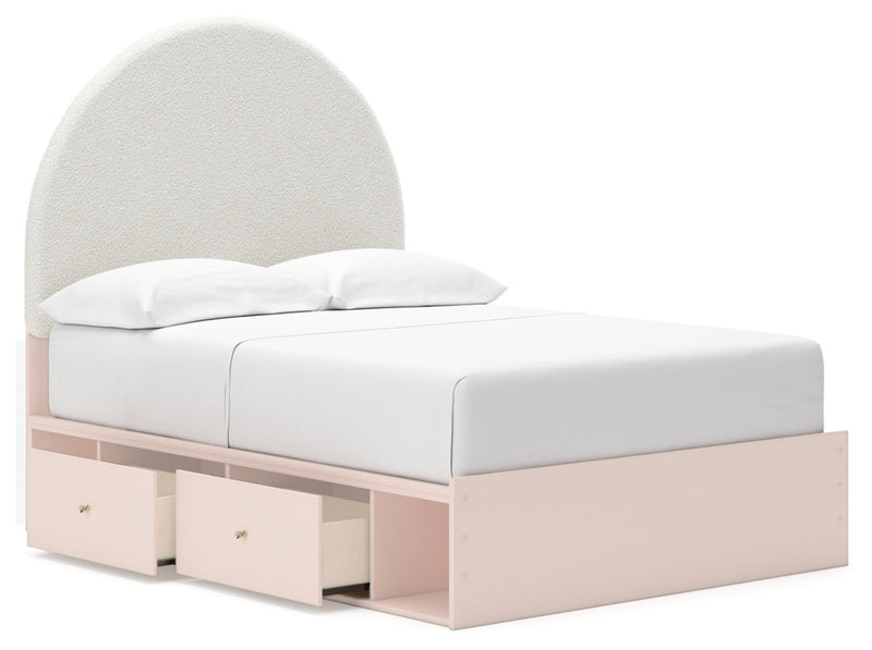 Wistenpine Upholstered Panel Bed