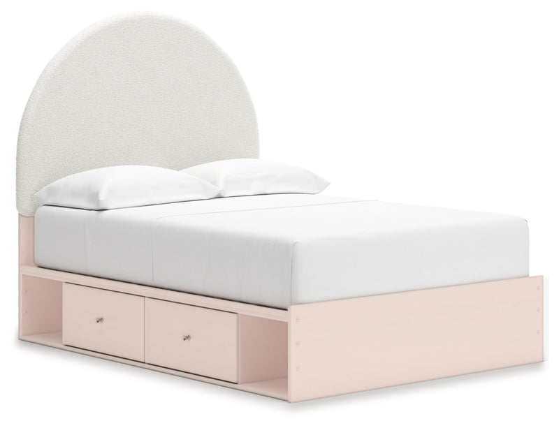 Wistenpine Upholstered Panel Bed