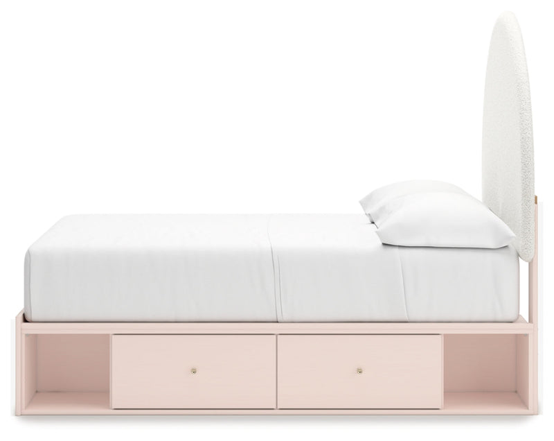 Wistenpine Upholstered Panel Bed