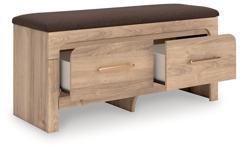 Hollymount Bedroom Upholstered Storage Bench