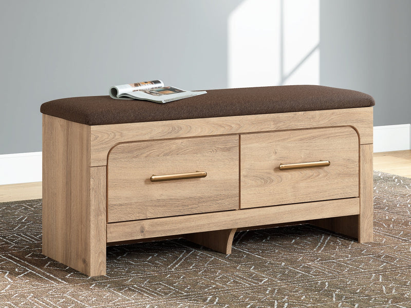 Hollymount Bedroom Upholstered Storage Bench