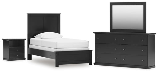 Maribel Bedroom Sets Twin Dresser, Mirror and Nightstand