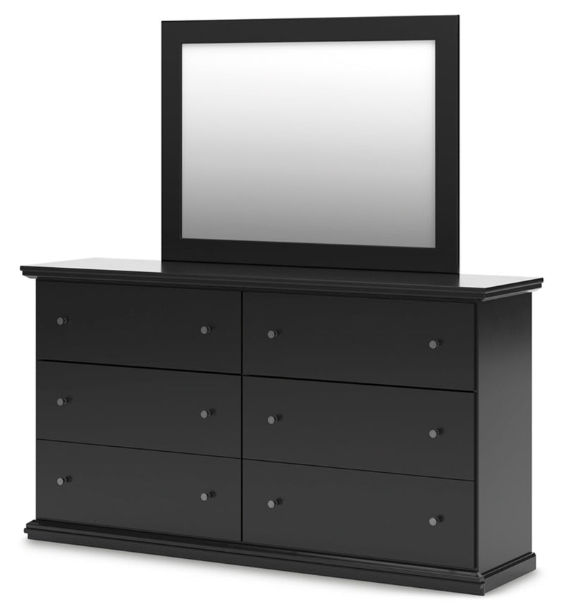 Maribel Panel Bed, Dresser, Mirror, Chest & Nightstand, Bedroom Set