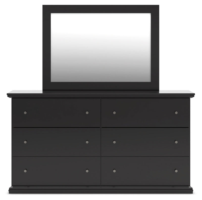Maribel Panel Bed, Dresser, Mirror, Chest & Nightstand, Bedroom Set