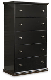 Maribel Panel Bed, Dresser, Mirror, Chest & Nightstand, Bedroom Set