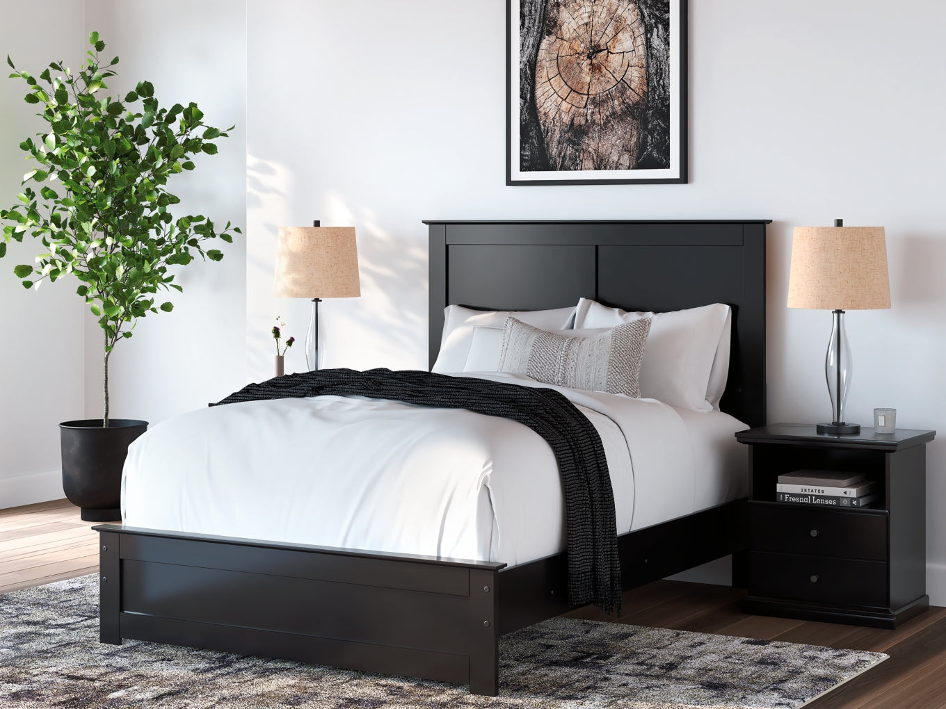 Maribel Panel Bed