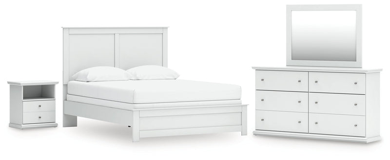 Bostwick Shoals Panel Bed, Dresser, Mirror, Chest & Nightstand, Bedroom Set