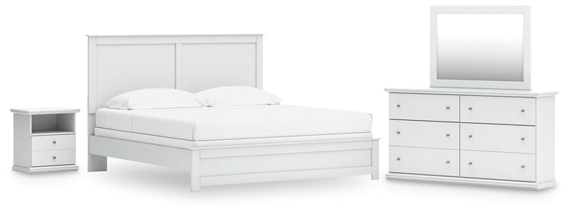 Bostwick Shoals Panel Bed, Dresser, Mirror, Chest & Nightstand, Bedroom Set