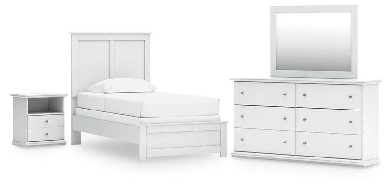 Bostwick Shoals Panel Bed, Dresser, Mirror, Chest & Nightstand, Bedroom Set
