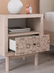 Shapella One Drawer Night Stand