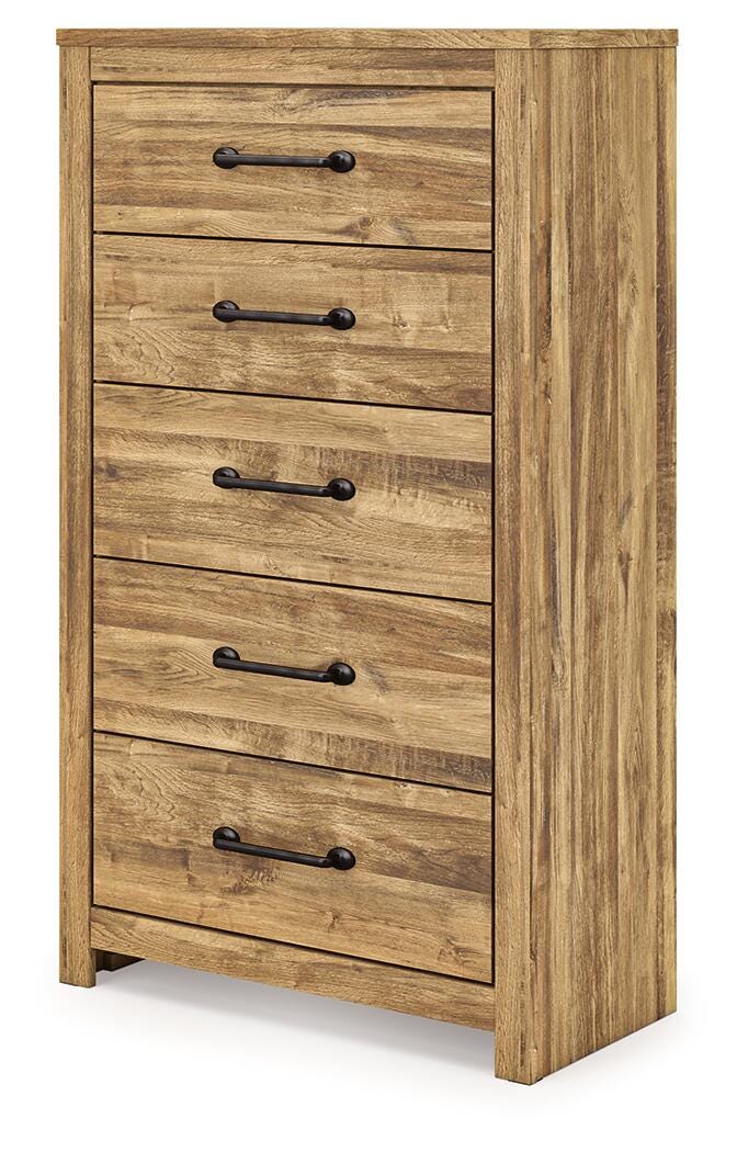 Branstony Five Drawer Chest