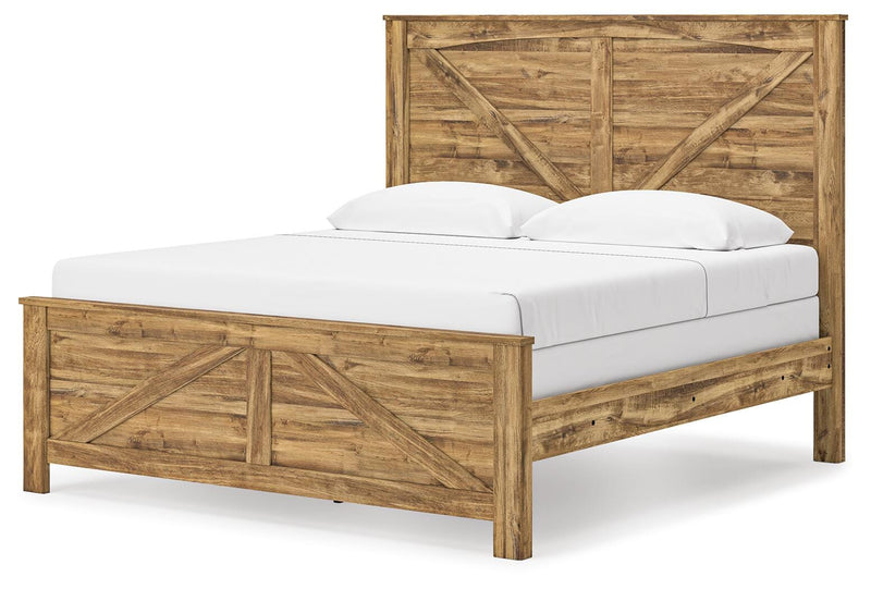 Branstony Crossbuck Panel Bed