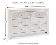 Paxberry Six Drawer Dresser