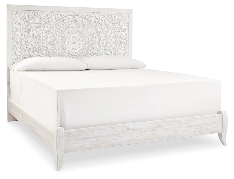 Paxberry Panel Bed, Dresser, Mirror, Chest & Nightstand, Bedroom Set