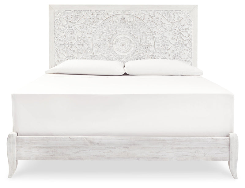 Paxberry Panel Bed, Dresser, Mirror, Chest & Nightstand, Bedroom Set