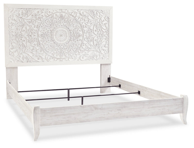Paxberry Panel Bed, Dresser, Mirror, Chest & Nightstand, Bedroom Set