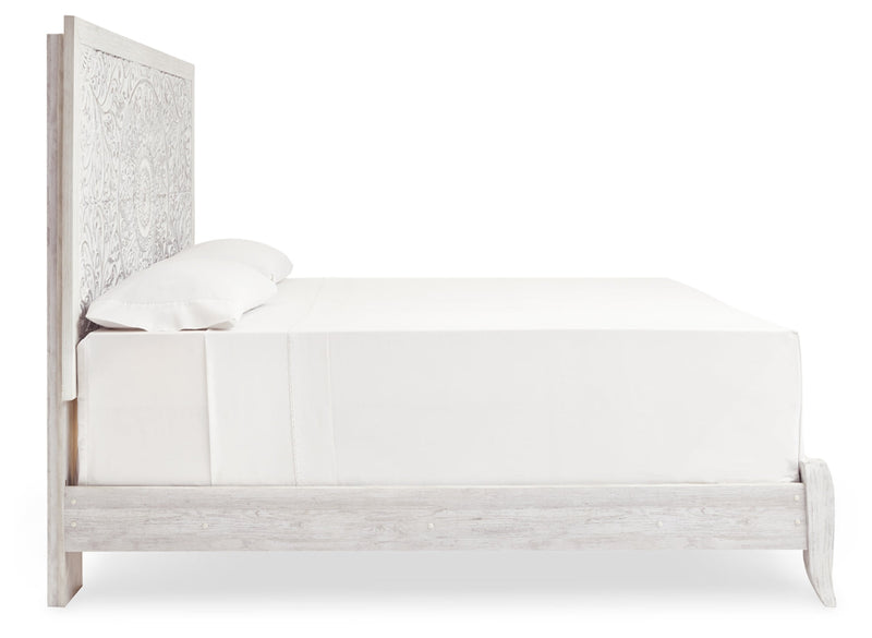 Paxberry Panel Bed, Dresser, Mirror, Chest & Nightstand, Bedroom Set