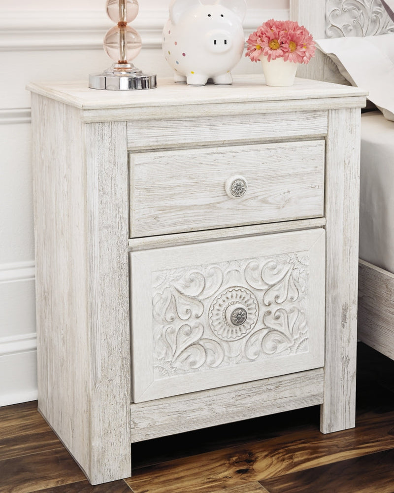 Paxberry Panel Bed, Dresser, Mirror, Chest & Nightstand, Bedroom Set