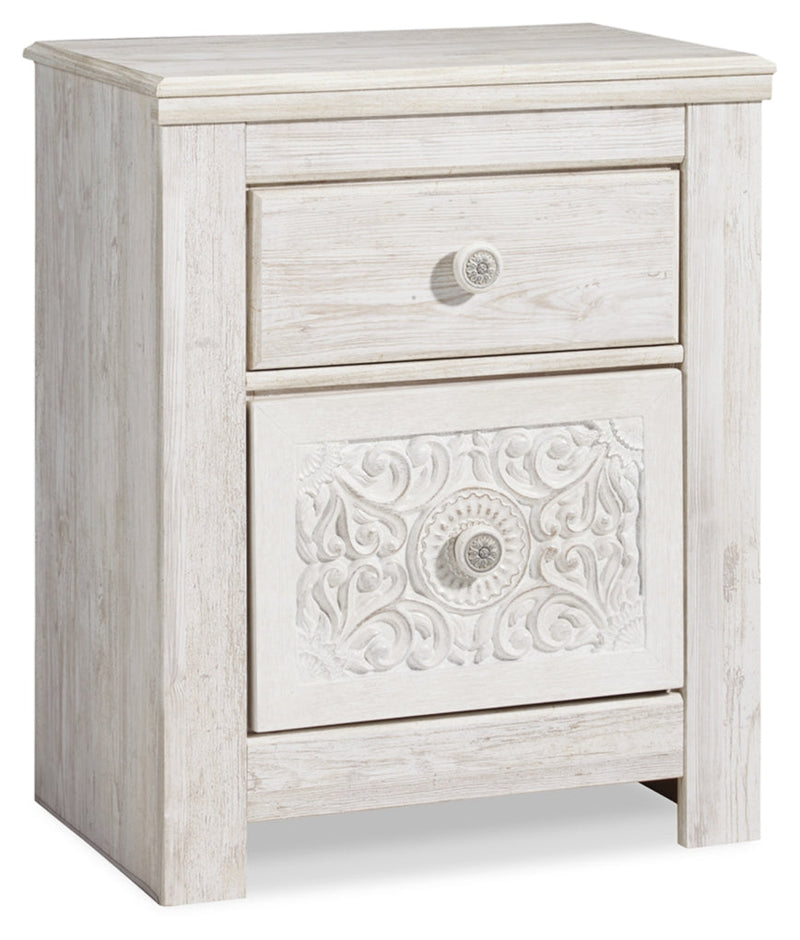 Paxberry Panel Bed, Dresser, Mirror, Chest & Nightstand, Bedroom Set