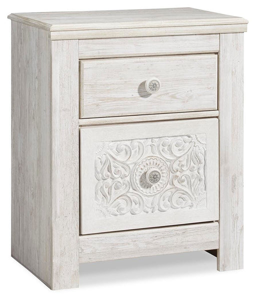 Paxberry Nightstands Two Drawer Night Stand
