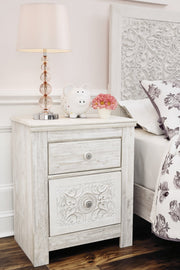 Paxberry Two Drawer Night Stand
