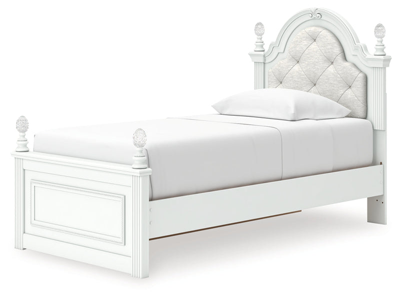 Maylilly Upholstered Panel Bed