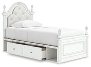Maylilly Upholstered Panel Bed