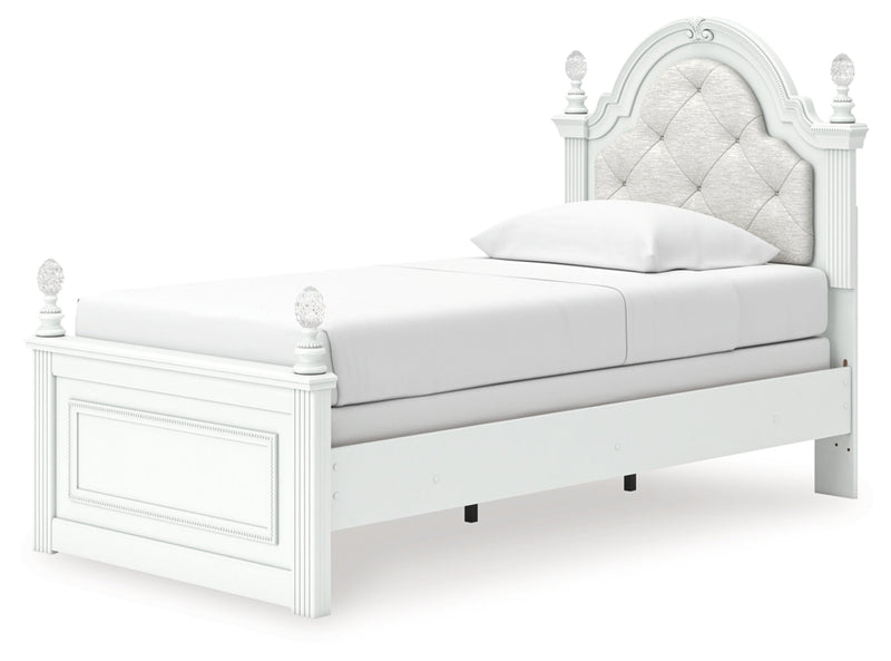 Maylilly Upholstered Panel Bed