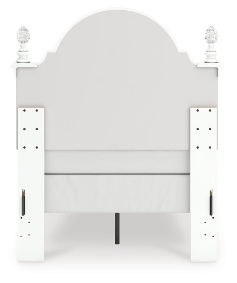Kozlani Upholstered Panel Bed, Dresser, Mirror & Nightstand, Bedroom Set